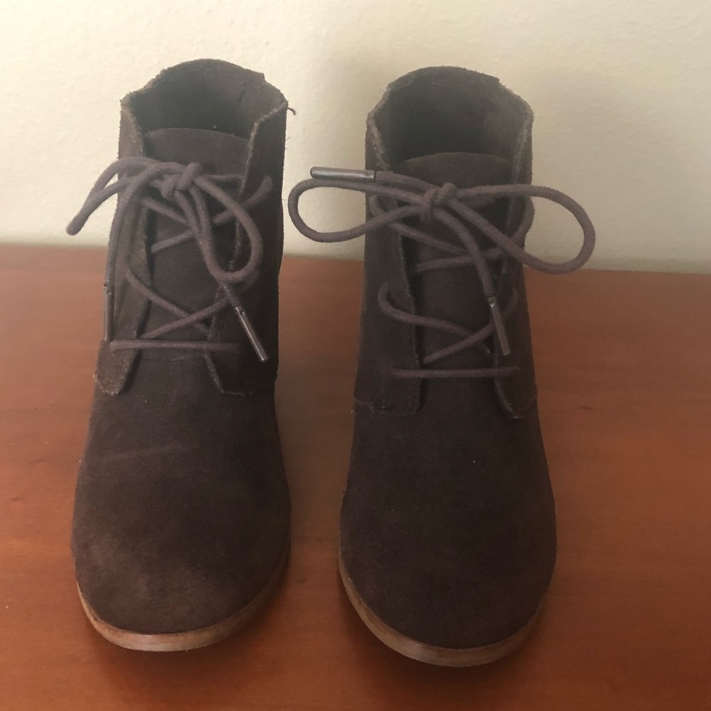 Toms Lunata Lace up Bootie